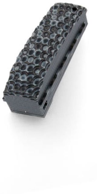 Hogue Govt. G-10 Mainspring Housing Piranha Grip Arched G-Mascus Black/Gray - Hogue