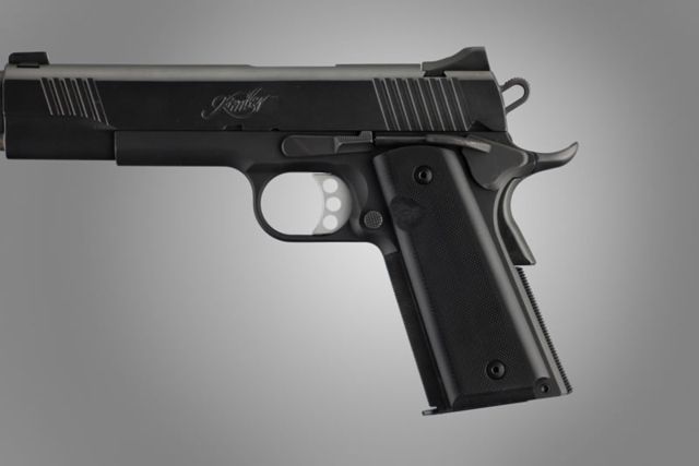 Hogue Govt. G-10 9/32 Thick - Solid Black - Hogue