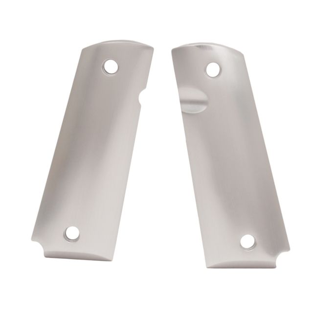 Hogue Govt. Model Aluminum - Brushed Gloss Clear Anodized