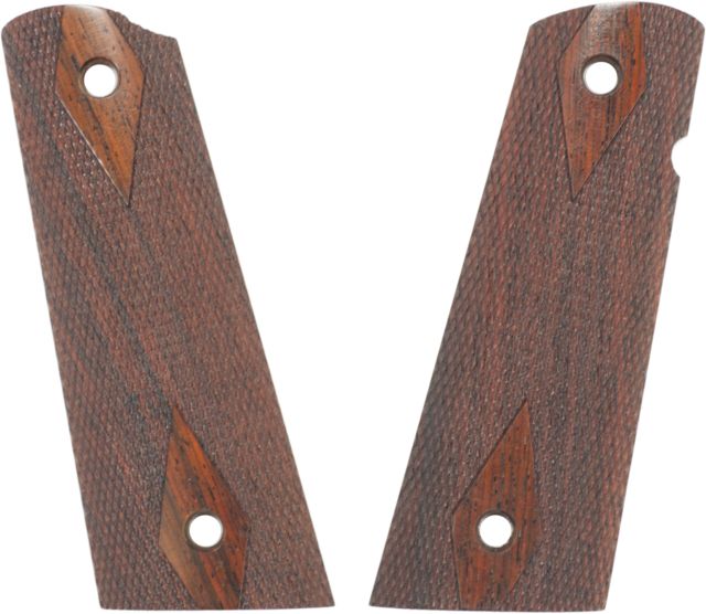 Hogue Govt. Model Coco Bolo S&A Mag Well Checkered Gun Grip