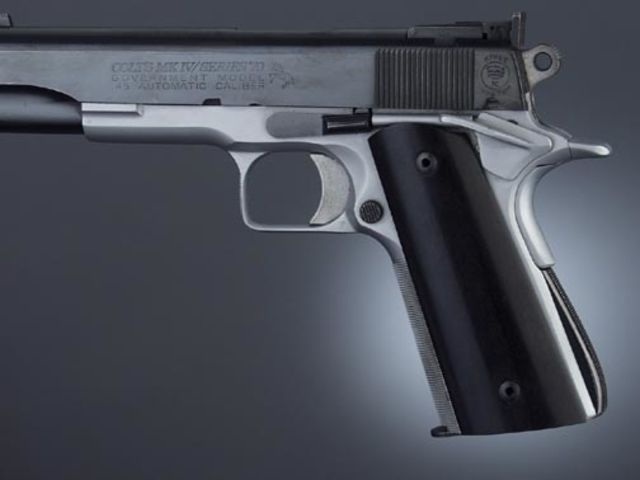 Hogue Govt. Model Ebony S&A Mag.-Well - Hogue