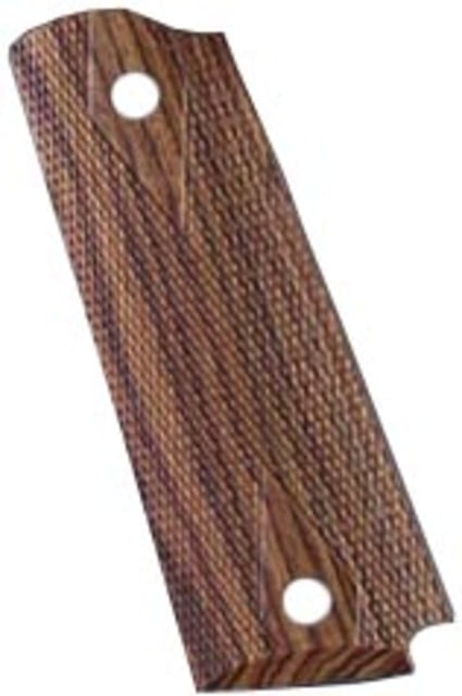 Hogue Govt. Model Kingwood Ambi-Cut Checkered Pistol Grip - Hogue