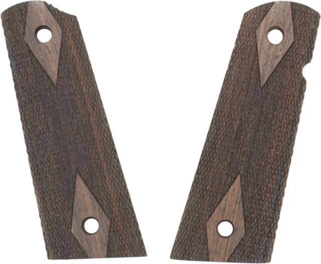 Hogue Govt. Model Rosewood S&A Mag Ambidextrous Cut Gun Grip Checkered - Hogue