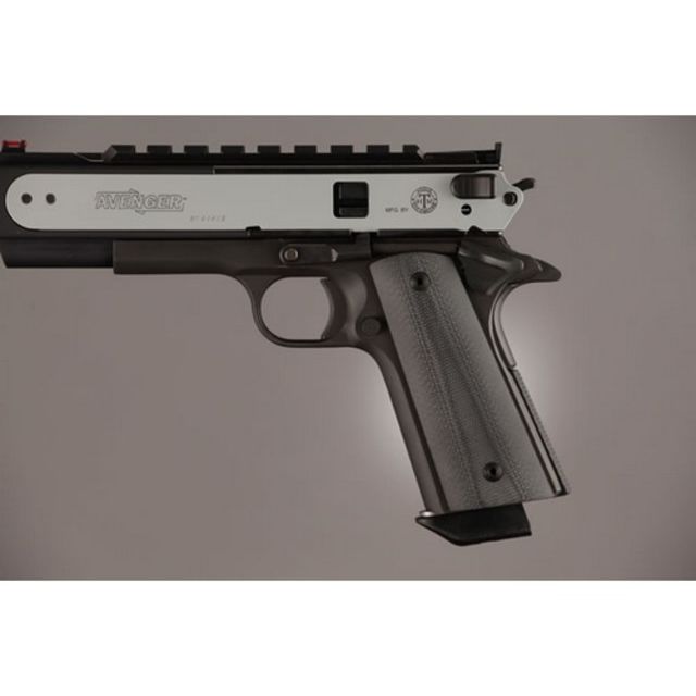 Hogue Govt. Model S&A Mag Well G-10 - Solid Black - Hogue