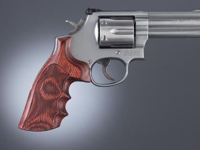 Hogue GP100/Super Redhawk Rose Lam. Checkered