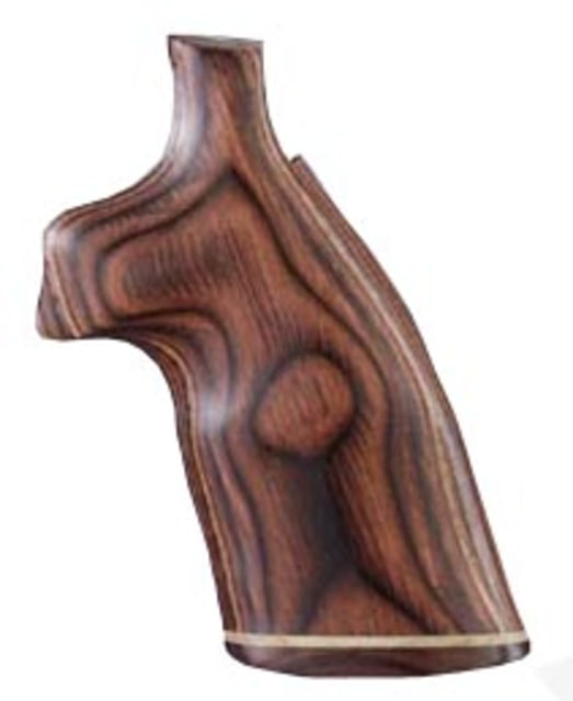 Hogue GP100/Super Redhawk Rose Lam. No Finger Groove Stripe Cap - Hogue