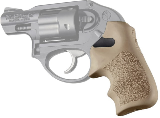 Hogue Groove Rubber Tamer Cushion Grip w/Finger Ruger LCR FDE - Hogue