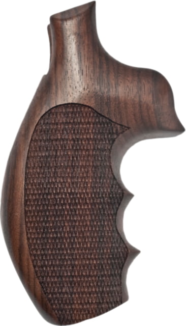 Hogue Gun Grip Rosewood Checkered - Taurus Med. & Lg. Rd. Butt - Hogue
