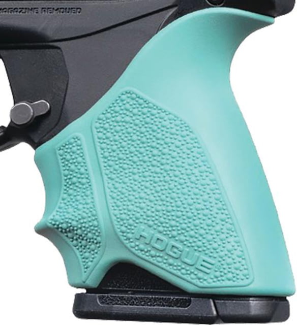 Hogue HandAll Beavertail Grip Sleeve Ruger Security 9 Compact - Aqua - Hogue