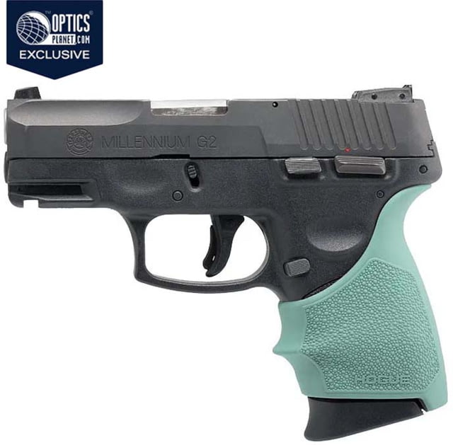 Hogue HandAll Beavertail Grip Sleeve - Taurus G2 G2C Aqua - Hogue