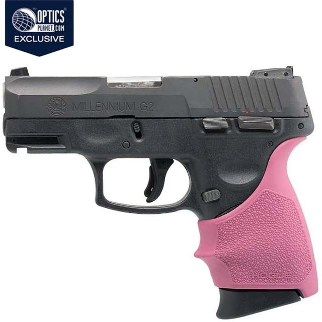 Hogue HandAll Beavertail Grip Sleeve - Taurus G2 G2C Pink - Hogue
