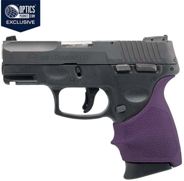 Hogue HandAll Beavertail Grip Sleeve - Taurus G2 G2C Purple - Hogue