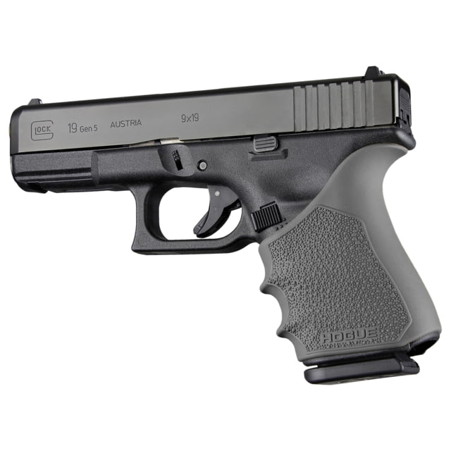 Hogue HandAll Beavertail Pistol Sleeve Slate Gray For Glock 19 23 32 38 Gen 1-2-5 - Hogue