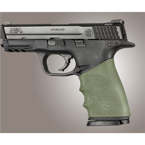Hogue Handall Grip Sleeve S&W M&P9 Olive Drab Green 109670
