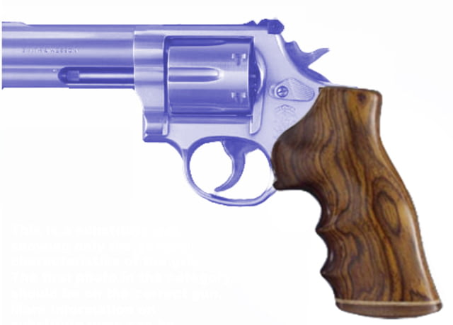 Hogue Handgun Grip Coco Bolo Big Butt Checkered - Ruger GP100/Super Redhawk - Hogue