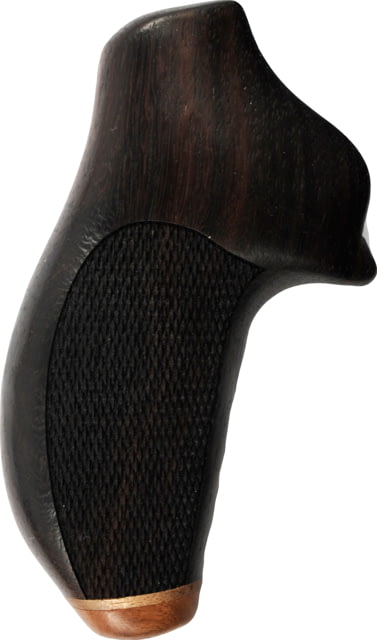 Hogue Handgun Grip No Finger Groove Stripe Cap Checkered - SP101 Rosewood - Hogue