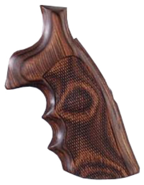 Hogue Handgun Grip Rose Laminated Checkered - Taurus Med. & Lg. Rd. Butt - Hogue