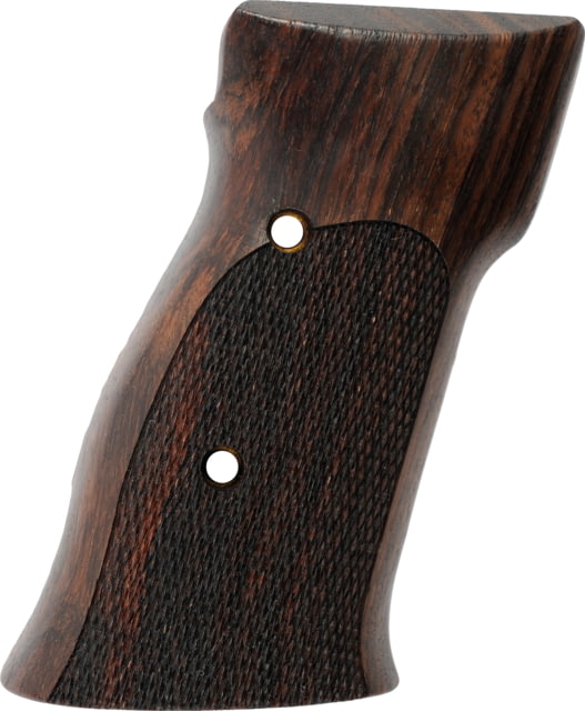 Hogue Handgun Grip Rosewood Checkered - R. Hand Thumb Rest - S&W 41