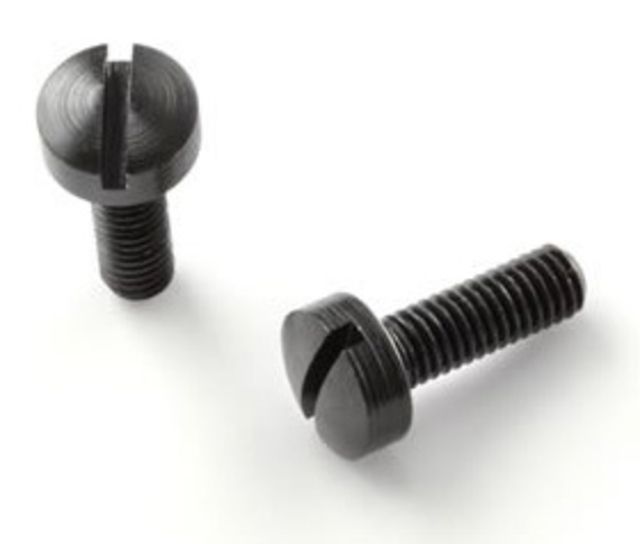 Hogue Hi Power Screws (2) Slotted Black - Hogue