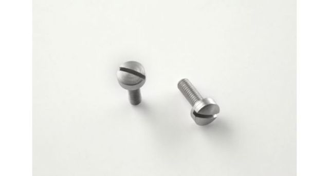 Hogue Hi Power Screws (2) Slotted - Stainless Finish 0