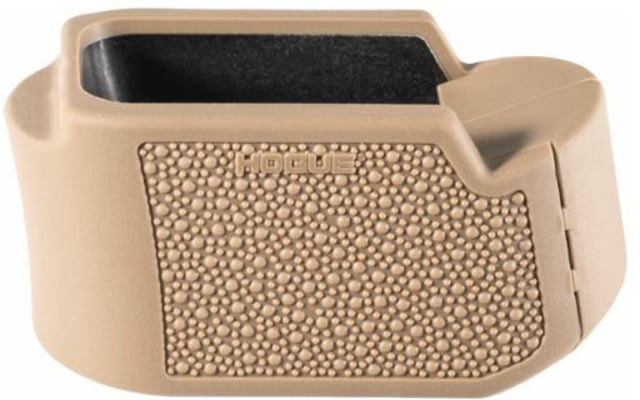 Hogue Glock 19 Rubber Grip 10/15-Rounds Magazine Extension FDE 15 - Hogue