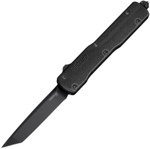 Hogue Sig Counterstrike Out the Front 3.35in Automatic Folding Knife Tanto Blade Black