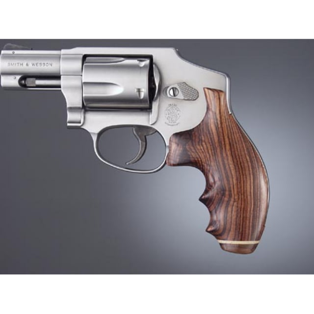 Hogue J Frame Round Butt Kingwood Stripe/Cap - Hogue