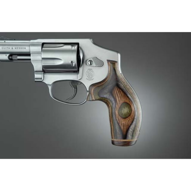 Hogue J Frame Round Butt Lamo Camo No Finger Groove Stripe/Cap - Hogue