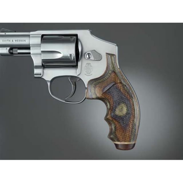 Hogue J Frame Round Butt Lamo Camo Stripe/Cap Checkered - Hogue