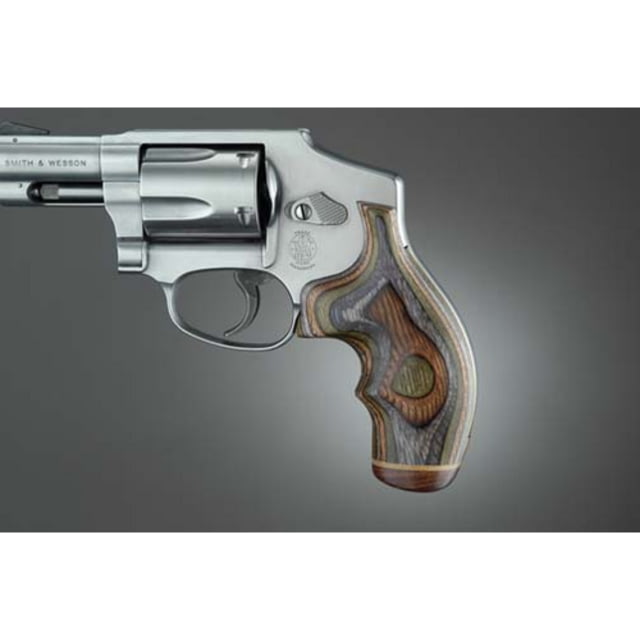 Hogue J Frame Round Butt Lamo Camo Top Finger Groove Stripe/Cap - Hogue