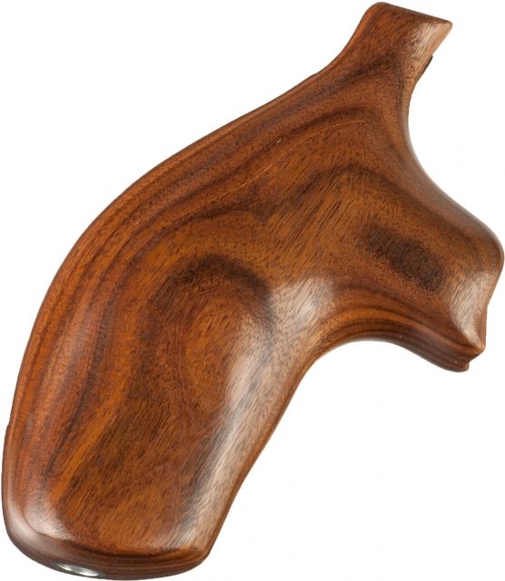 Hogue J Frame Round Butt Pau Ferro No Finger Groove - Hogue
