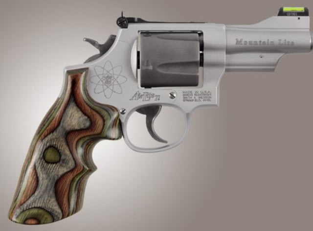 Hogue K or L Rd. Conver. Lamo Camo Top Finger Groove - Hogue