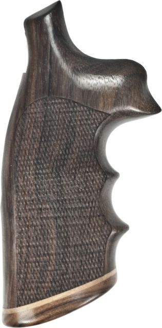 Hogue K or L Rd. Conver. Rosewood Stripe Cap Checkered Grip