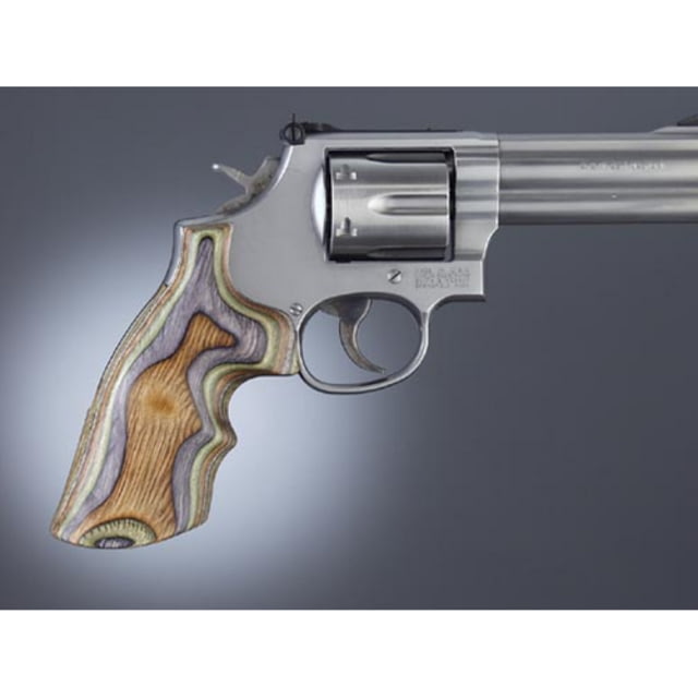 Hogue K or L Rd. Lamo Camo Top Finger Groove - Hogue