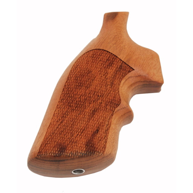 Hogue K or L Sq. Butt Goncalo Top Finger Groove Checkered - Hogue