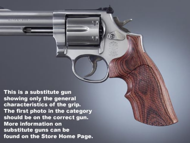 US Hogue Trooper Mk III Kingwood Top Finger Groove Checkered 42651 Tech Data