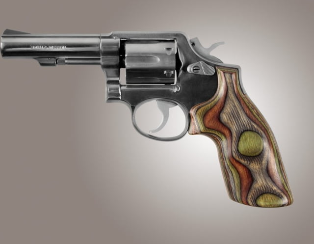 Hogue K or L Sq. Butt Lamo Camo No Finger Groove - Hogue