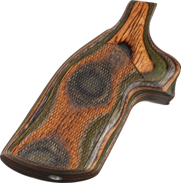 Hogue K or L Sq. Butt Lamo Camo No Finger Groove Checkered - Hogue