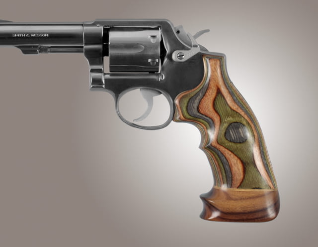 Hogue K or L Sq. Butt Lamo Camo Top Finger Groove Big Butt - Hogue