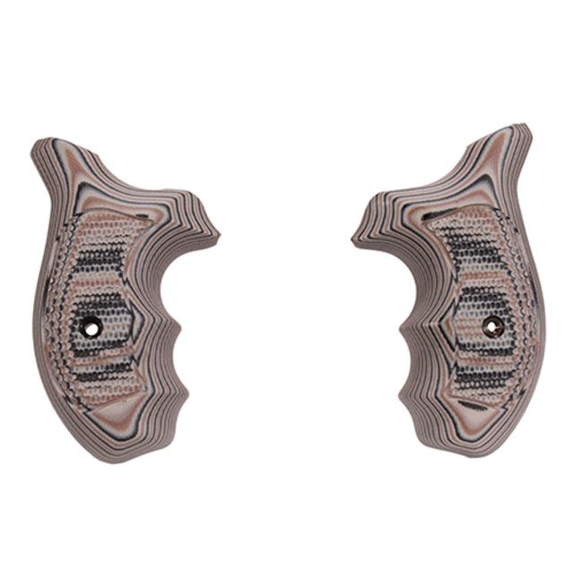 Hogue Kimber K6 Bantam Grip Piranha G10 Dark Earth - Hogue