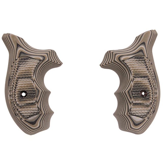 Hogue Kimber K6 Bantam Grip Piranha G10 Green Lava - Hogue