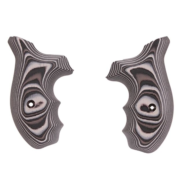 Hogue Kimber K6 Bantam Grip Smooth G10 Black/Grey - Hogue