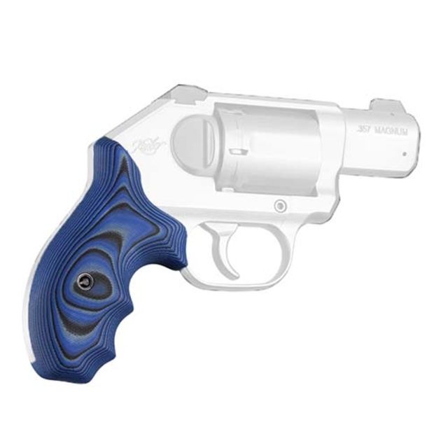 Hogue Kimber K6 Bantam Grip Smooth G10 Blue Lava - Hogue