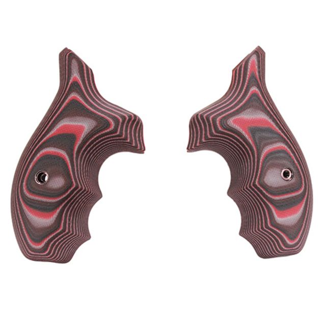 Hogue Kimber K6 Bantam Grip Smooth G10 Red Lava - Hogue