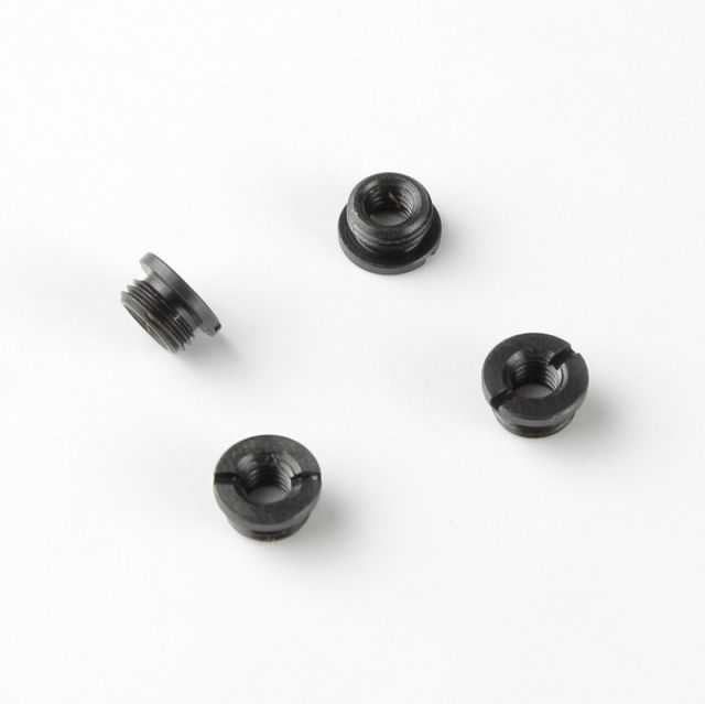 Hogue Low Profile Grip Screw Bushings x 4 Beretta 92/Taurus 92 Black - Hogue