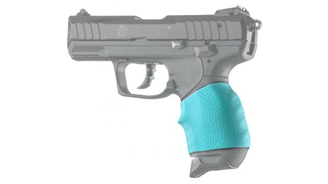Hogue SIG Sauer P238 Rubber Grip with Finger Grooves Aqua Aqua