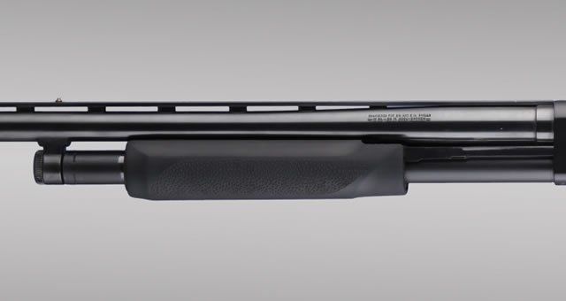 Hogue Mossberg 500 20 GA. OverMold Shotgun Forend Black - Hogue