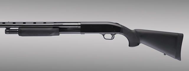 Hogue Mossberg 500 20 GA. OverMold Shotgun Stock kit w/ forend Black - Hogue