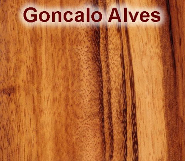 Hogue N Rd. Conver. Goncalo Alves Top Finger Groove Big Butt - Hogue