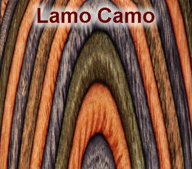 Hogue N Rd. Conver. Lamo Camo No Finger Groove Big Butt - Hogue